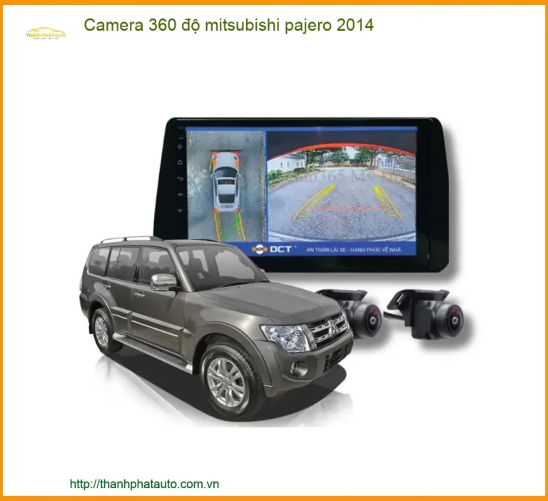 Camera 360 độ Mitsubishi Pajero 2014 - Trung Tâm Lắp Đặt Chính Hãng TPHCM