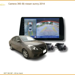 Camera 360 độ Nissan Sunny 2014 - Trung Tâm Lắp Đặt Uy Tín TPHCM