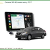 Camera 360 độ Nissan Sunny 2017 - Trung Tâm Lắp Đặt Chính Hãng TPHCM