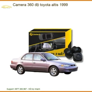 Camera 360 độ Toàn Cảnh Toyota Altis 1999 - Địa Chỉ Lắp Đặt Uy Tín TPHCM