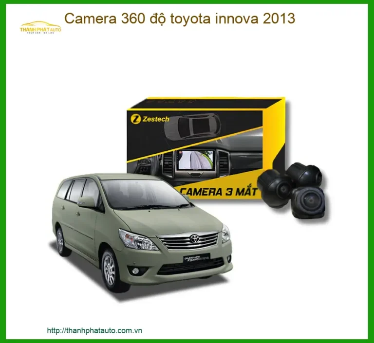 Camera 360 độ toyota innova 2013 - Địa Chỉ Lắp Đặt Uy Tín TPHCM