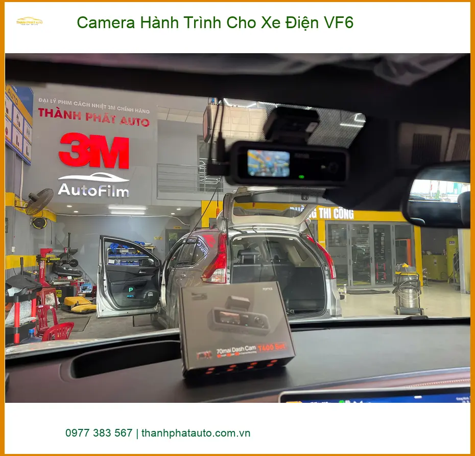 Anh Tùng lắp Camera Hành Trình cho VF6 để an tâm khi lái xe tại Quận 9 ảnh thực tế 5