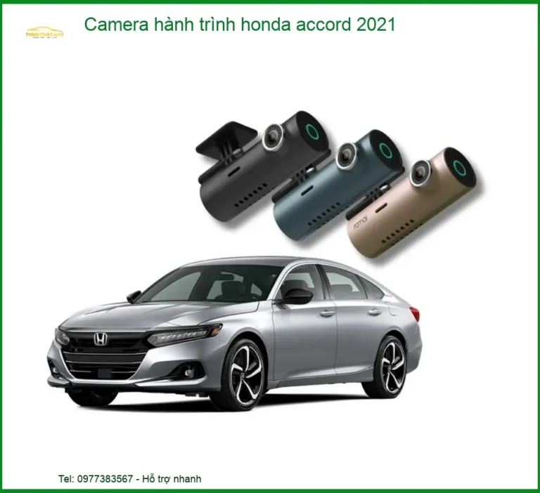 Camera Hành Trình Honda Accord 2021 - Trung Tâm Lắp Đặt Uy Tín TPHCM