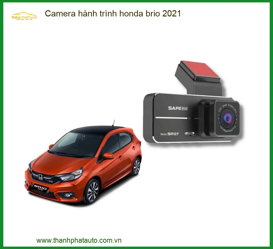 Camera Hành Trình Honda Brio 2021 - Địa Chỉ Lắp Đặt Uy Tín TPHCM