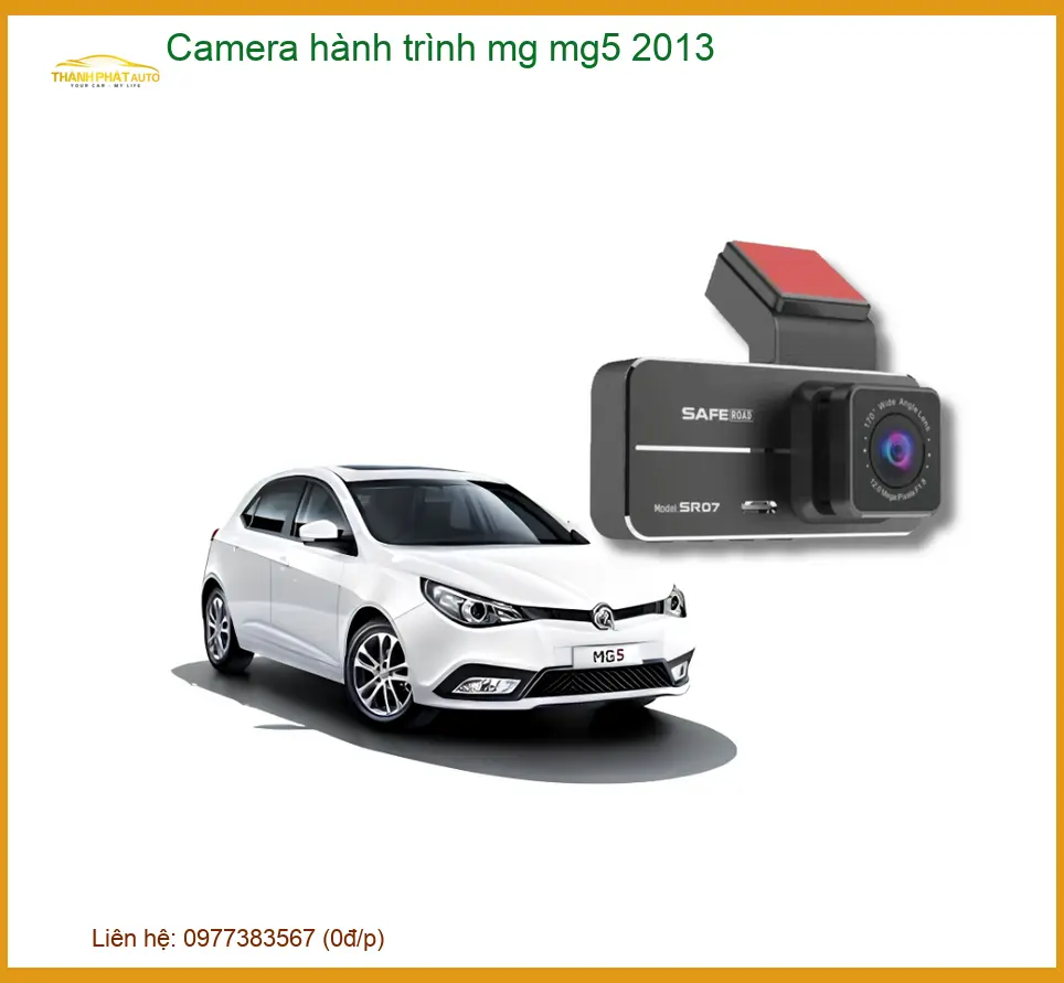 Camera hành trình MG MG5 2013 - Trung Tâm Lắp Đặt Uy Tín TPHCM