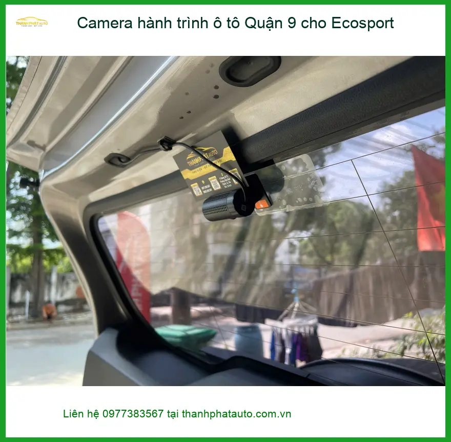 Anh Dũng lắp camera hành trình ô tô Ecosport Quận 9 an tâm lái ảnh thực tế 2