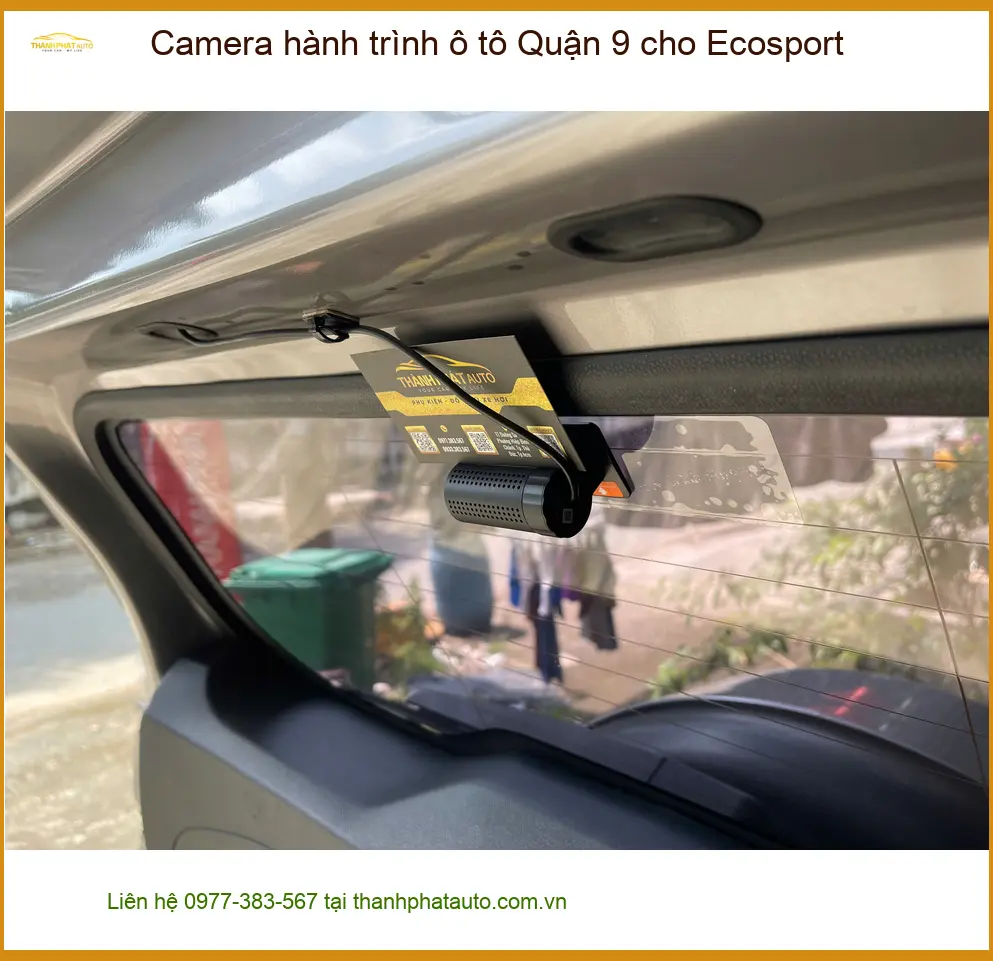 Anh Dũng lắp camera hành trình ô tô Ecosport Quận 9 an tâm lái ảnh thực tế 4