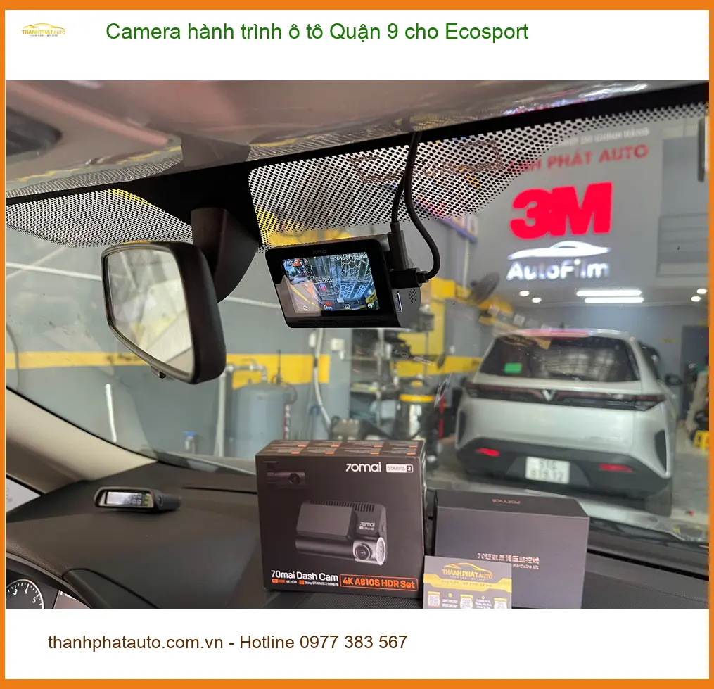 Anh Dũng lắp camera hành trình ô tô Ecosport Quận 9 an tâm lái ảnh thực tế 5