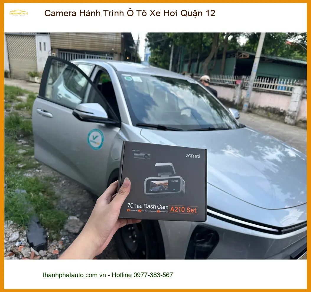 Chị Mai lắp Camera Hành Trình Ô Tô Kia K3 tại Quận 12 giám sát hành trình ảnh thực tế 3