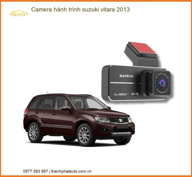 Camera Hành Trình Cho Suzuki Vitara 2013 - Địa Chỉ Lắp Đặt Chính Hãng TPHCM