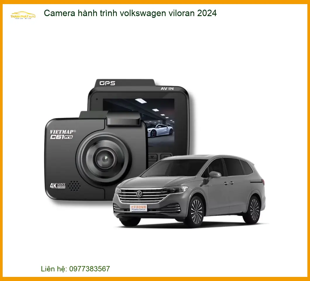 Camera Hành Trình Volkswagen Viloran 2024 - Địa Chỉ Lắp Đặt Uy Tín TPHCM