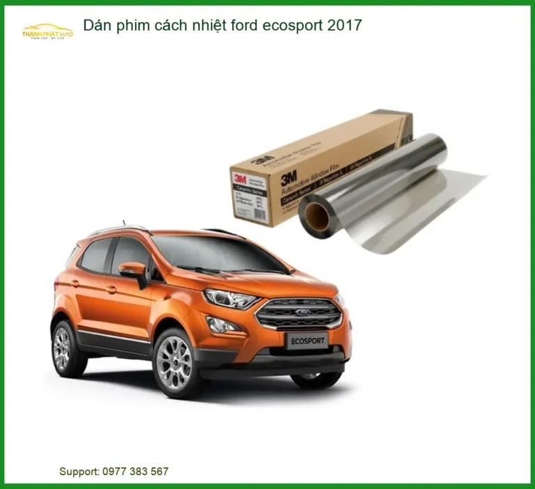 Dán Phim Cách Nhiệt Ford Ecosport 2017 - Trung Tâm Lắp Đặt Uy Tín TPHCM