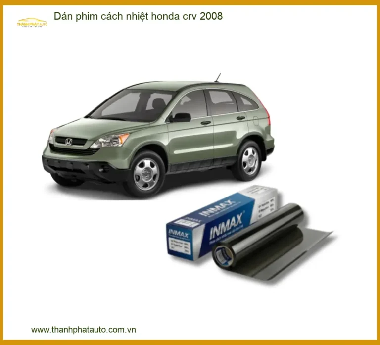 Dán Phim Cách Nhiệt Honda CRV 2008 - Địa Chỉ Lắp Đặt Uy Tín TPHCM