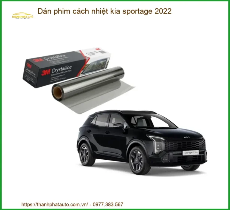 Dán Phim Cách Nhiệt Kia Sportage 2022 - Địa Chỉ Lắp Đặt Uy Tín TPHCM