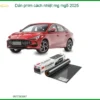 Dán Phim Cách Nhiệt MG MG5 2025 - Địa Chỉ Thi Công Chính Hãng TPHCM