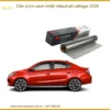 Dán Phim Cách Nhiệt Mitsubishi Attrage 2025 - Trung Tâm Lắp Đặt Uy Tín TPHCM