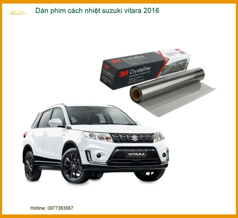 Dán Phim Cách Nhiệt Suzuki Vitara 2016 - Địa Chỉ Lắp Đặt Chính Hãng TPHCM