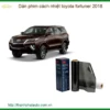 Dán Phim Cách Nhiệt Toyota Fortuner 2018 - Trung Tâm Lắp Đặt Uy Tín TPHCM