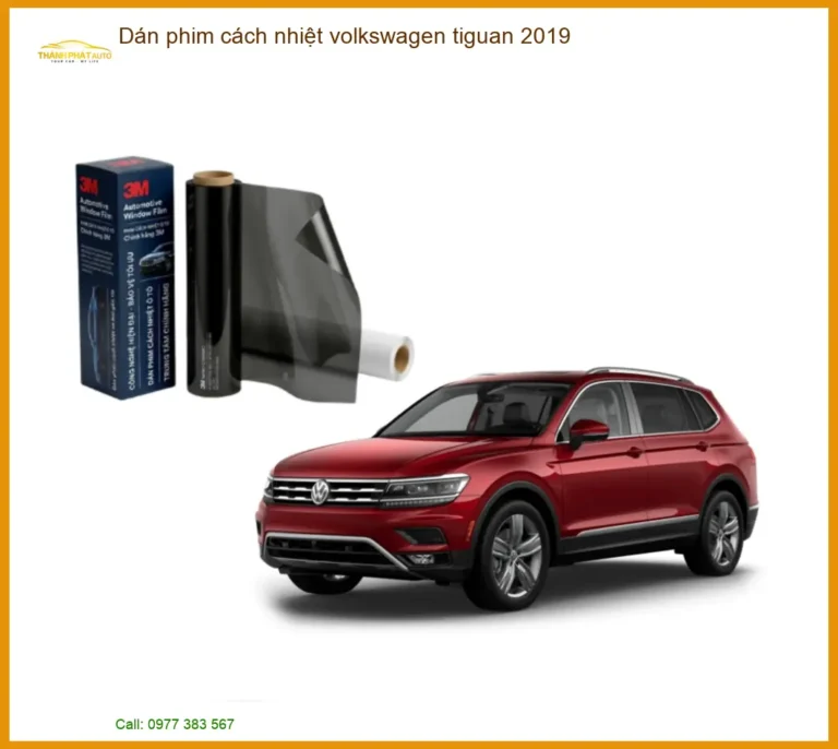 Dán Phim Cách Nhiệt Volkswagen Tiguan 2019 - Địa Chỉ Lắp Đặt Uy Tín TPHCM