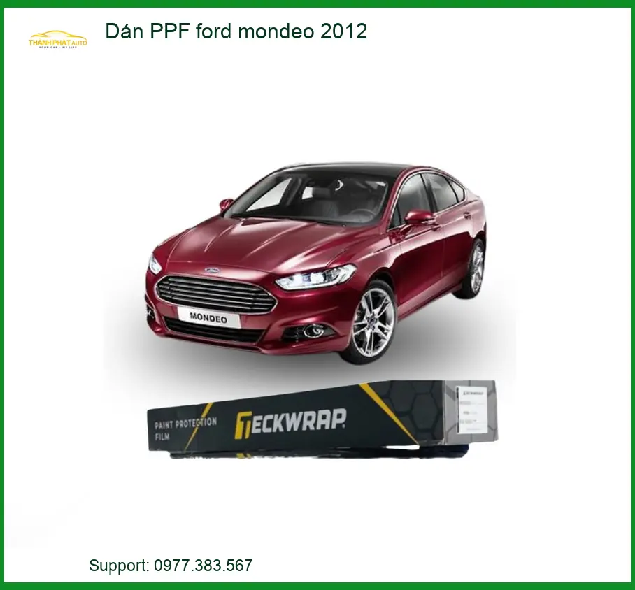 Dán PPF Ô Tô Ford Mondeo 2012 - Trung Tâm Thi Công Chính Hãng TPHCM