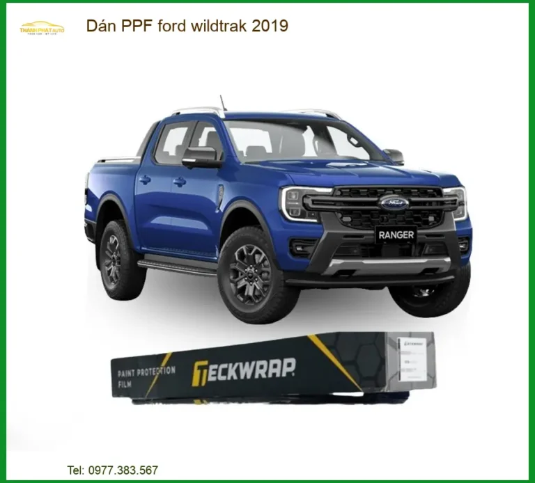 Dán Phim PPF Bảo Vệ Sơn Xe Ford Wildtrak 2019 - Trung Tâm Gắn Uy Tín TPHCM