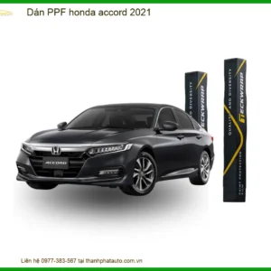 Dán PPF Honda Accord 2021 - Địa Chỉ Lắp Đặt Uy Tín TPHCM