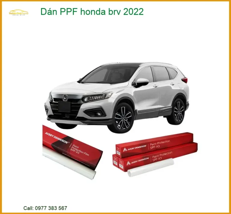 Dán PPF Honda BRV 2022 - Địa Chỉ Dán PPF Uy Tín, Chuyên Nghiệp TPHCM
