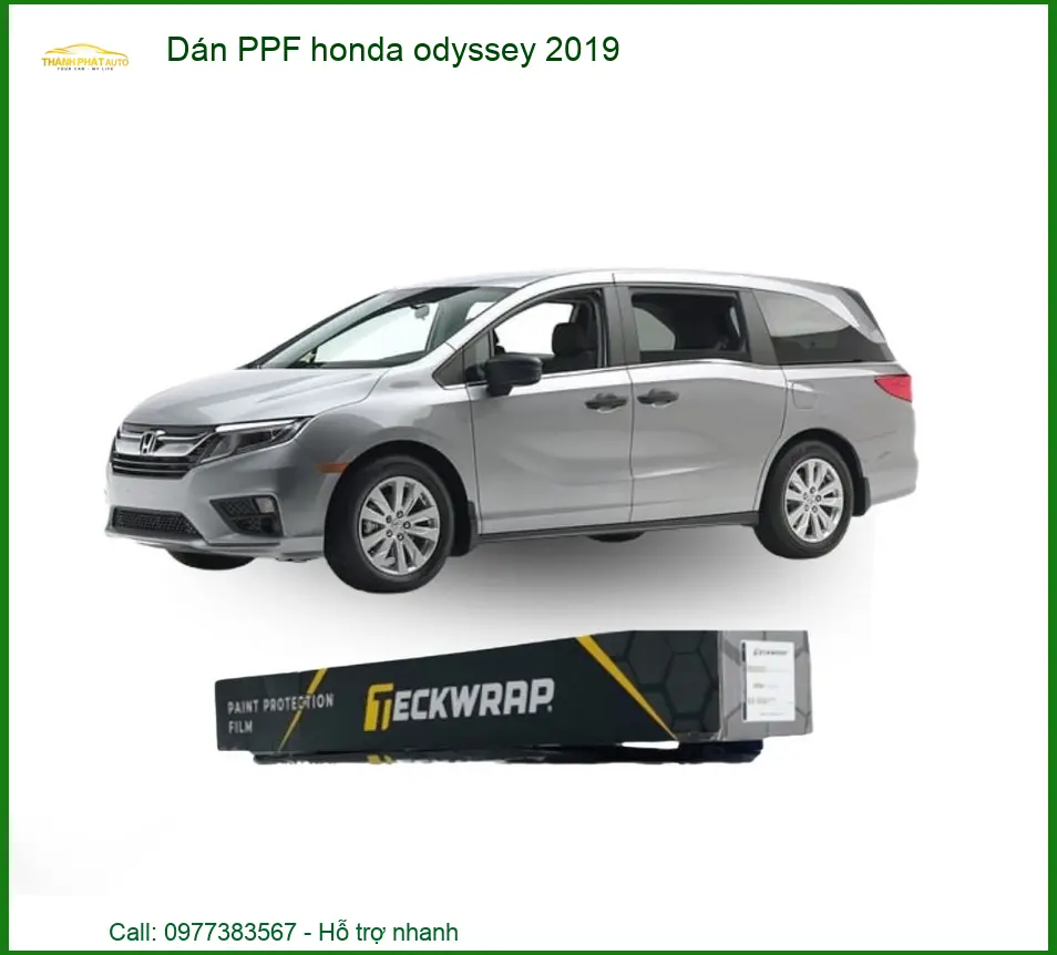 Dán PPF Honda Odyssey 2019 - Địa Chỉ Lắp Đặt Phim PPF Uy Tín TPHCM