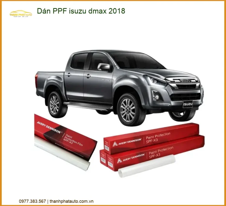 Dán PPF Isuzu Dmax 2018 - Trung Tâm Lắp Đặt Uy Tín TPHCM