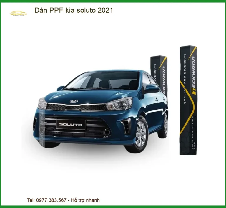 Dán PPF Kia Soluto 2021 - Trung Tâm Thi Công Chính Hãng TPHCM