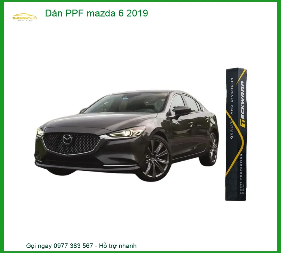 Dán PPF Bảo Vệ Sơn Mazda 6 2019 - Địa Chỉ Thi Công Chuyên Nghiệp Giá Tốt TPHCM