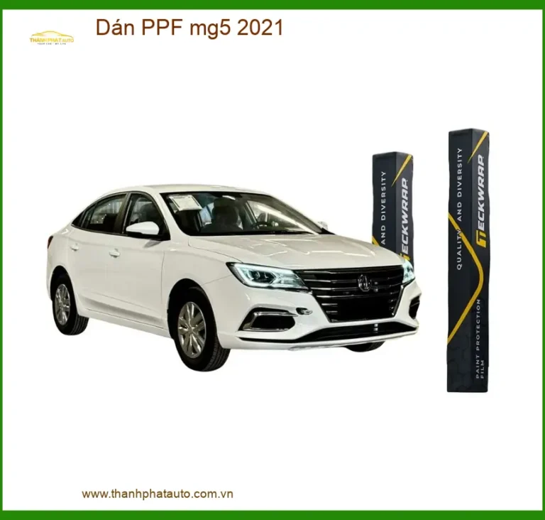 Dán Phim PPF Chống Trầy Xước Xe MG5 2021 - Trung Tâm Thi Công Uy Tín TPHCM