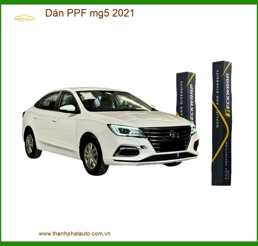 Dán Phim PPF Chống Trầy Xước Xe MG5 2021 - Trung Tâm Thi Công Uy Tín TPHCM