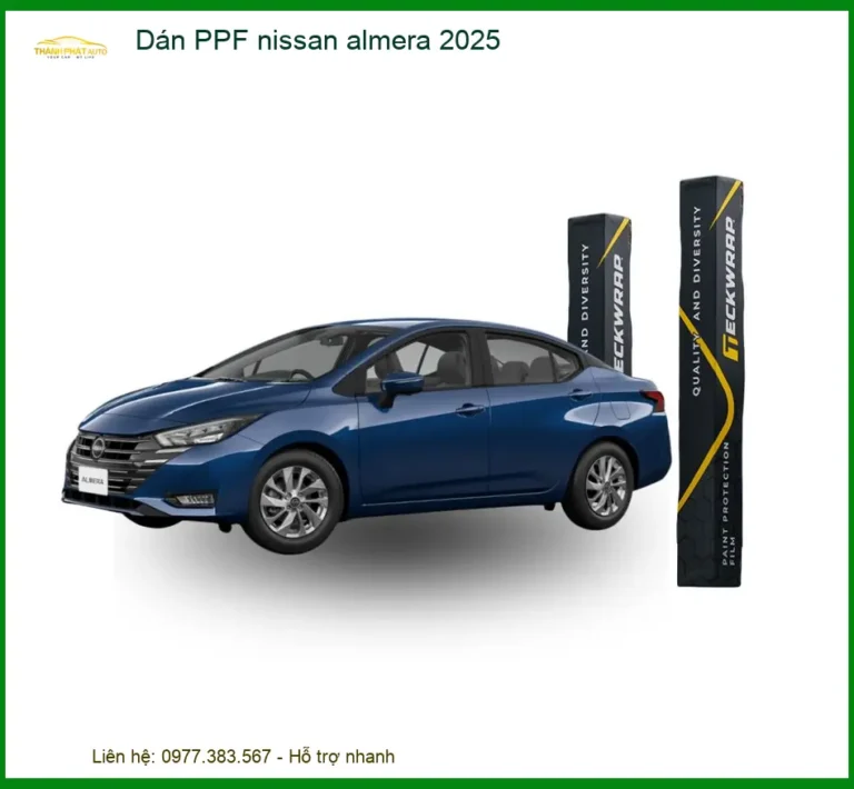 Dán PPF Nissan Almera 2025 - Trung Tâm Thi Công PPF Chính Hãng TPHCM