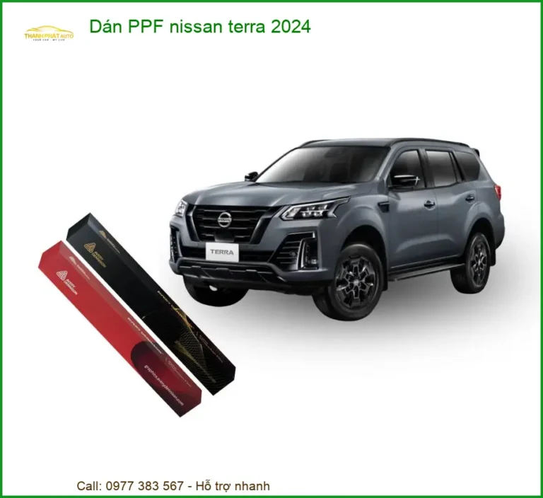 Dán PPF Nissan Terra 2024 - Địa Chỉ Dán PPF Chuyên Nghiệp Uy Tín TPHCM