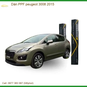 Dán Phim PPF Bảo Vệ Sơn Peugeot 3008 2015 - Trung Tâm Lắp Đặt Chính Hãng TPHCM