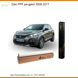 Dán PPF Peugeot 3008 2017 - Trung Tâm Thi Công PPF Chính Hãng, Giá Tốt TPHCM