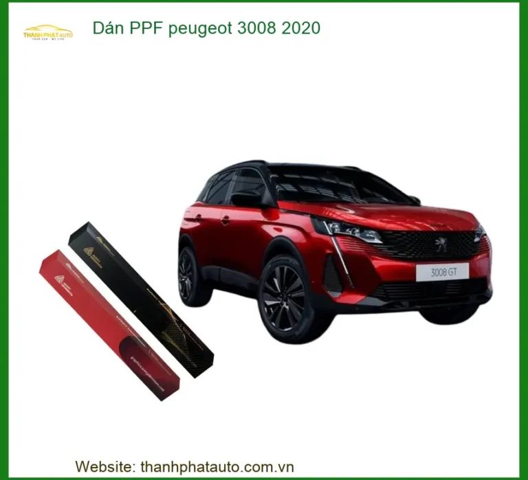 Dán PPF Peugeot 3008 2020 | Trung Tâm Thi Công Chính Hãng TPHCM