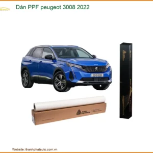 Dán PPF Peugeot 3008 2022 - Trung Tâm Thi Công Uy Tín TPHCM