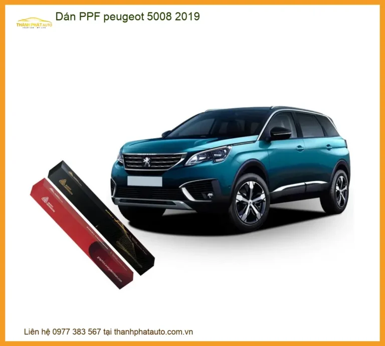 Dán PPF Peugeot 5008 2019 - Trung Tâm Lắp Đặt Uy Tín TPHCM