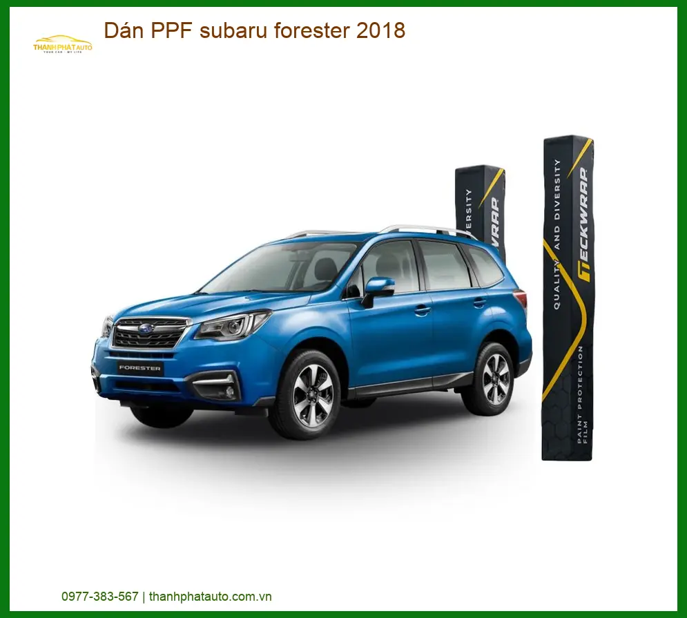Dán PPF Ô Tô Subaru Forester 2018 - Địa Chỉ Lắp Đặt Uy Tín TPHCM