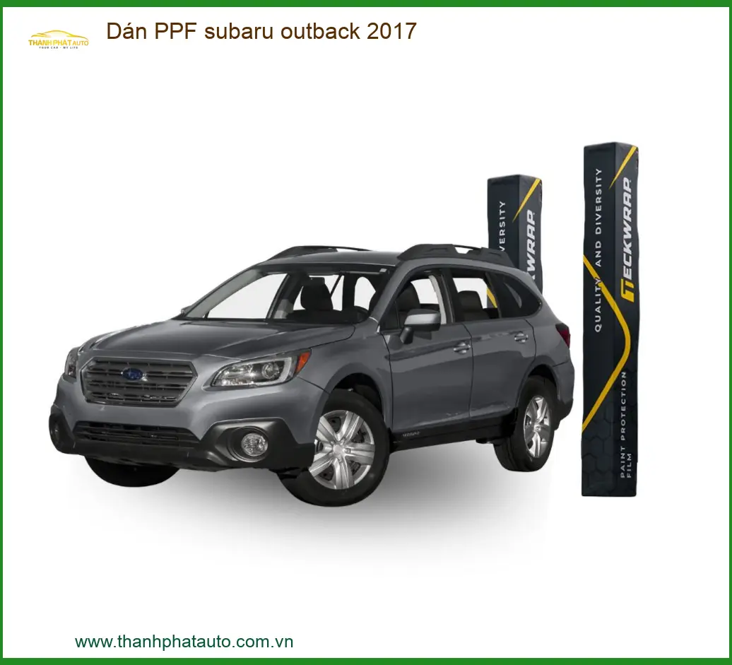 Dán PPF Bảo Vệ Sơn Subaru Outback 2017 - Trung Tâm Gắn Chính Hãng TPHCM