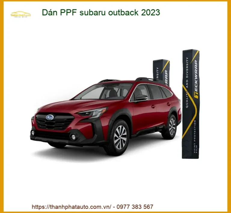 Dán PPF Subaru Outback 2023 - Địa Chỉ Lắp Đặt Uy Tín TPHCM