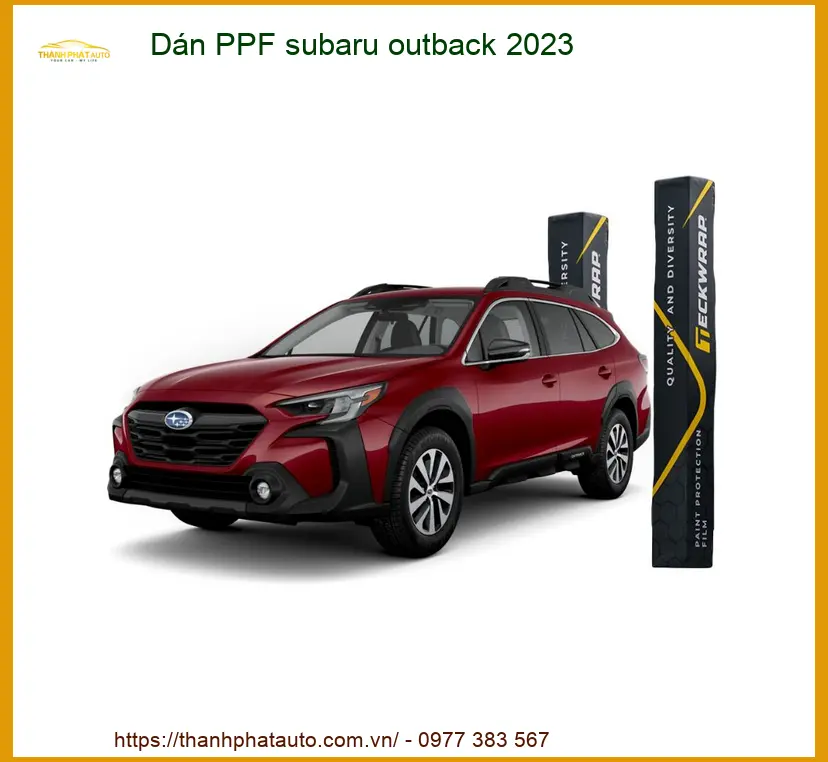 Dán PPF Subaru Outback 2023 - Địa Chỉ Lắp Đặt Uy Tín TPHCM