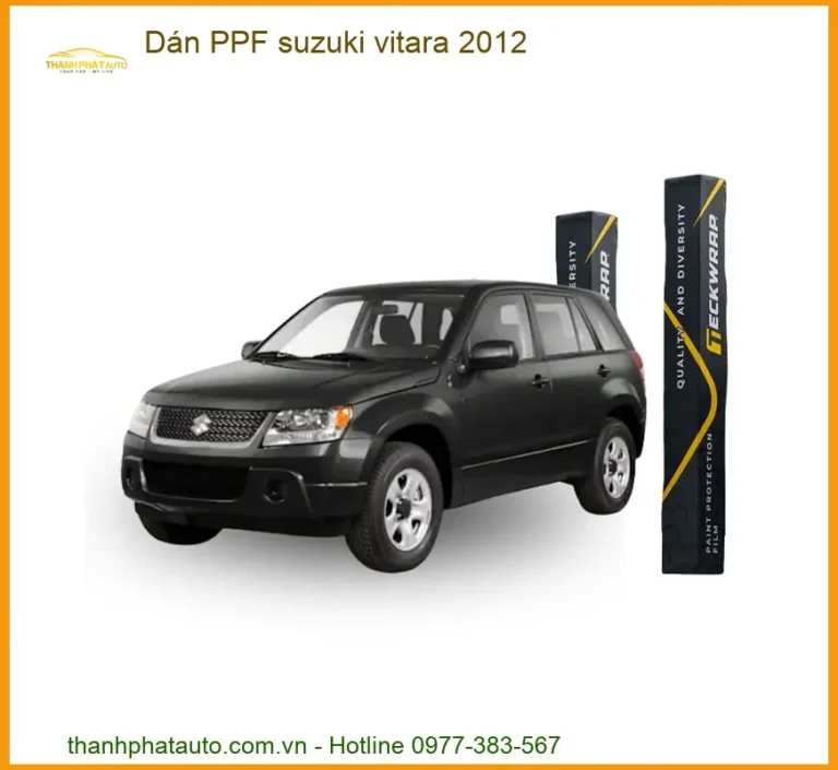 Dán PPF Suzuki Vitara 2012 - Trung Tâm Gắn PPF Chính Hãng Giá Tốt TPHCM