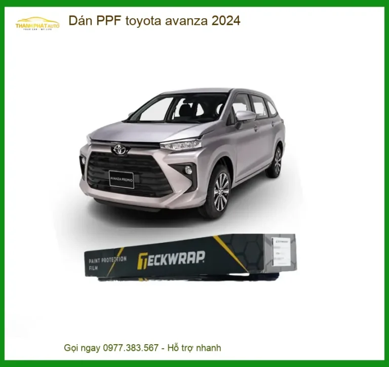Dán PPF Toyota Avanza 2024 - Trung Tâm Thi Công Uy Tín TPHCM