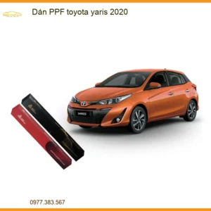 Dán PPF Chống Xước Toyota Yaris 2020 - Địa Chỉ Lắp Đặt Uy Tín TPHCM
