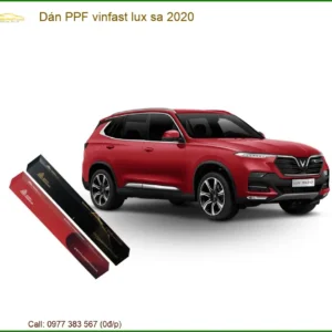Dán PPF Bảo Vệ Sơn Vinfast Lux SA 2020 - Trung Tâm Gắn Uy Tín Giá Tốt TPHCM