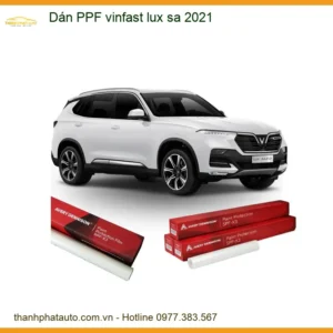 Dán PPF Chống Xước VinFast Lux SA 2021 - Trung Tâm Thi Công Uy Tín TPHCM