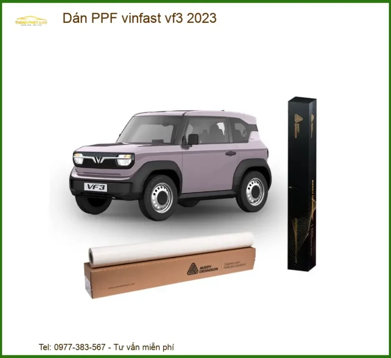 Phim PPF Bảo Vệ Sơn Vinfast VF3 2023 - Trung Tâm Lắp Đặt Chính Hãng TPHCM